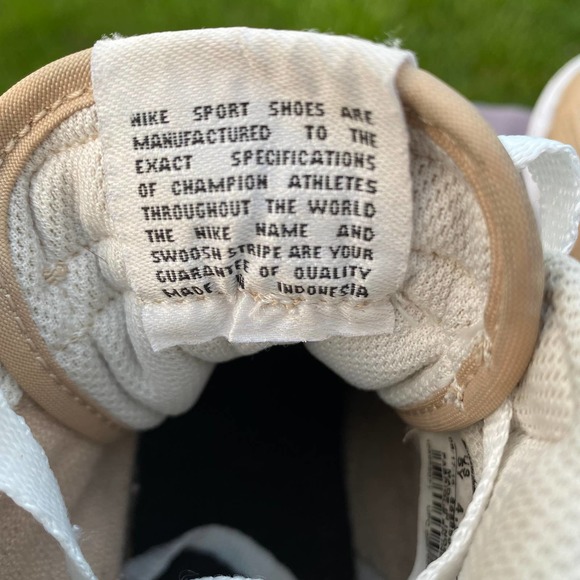 Nike Blazer Leather Mid 2016 Linen GS Sneaker SZ: Youth 5Y  RARE  895850-202 - Picture 10 of 12